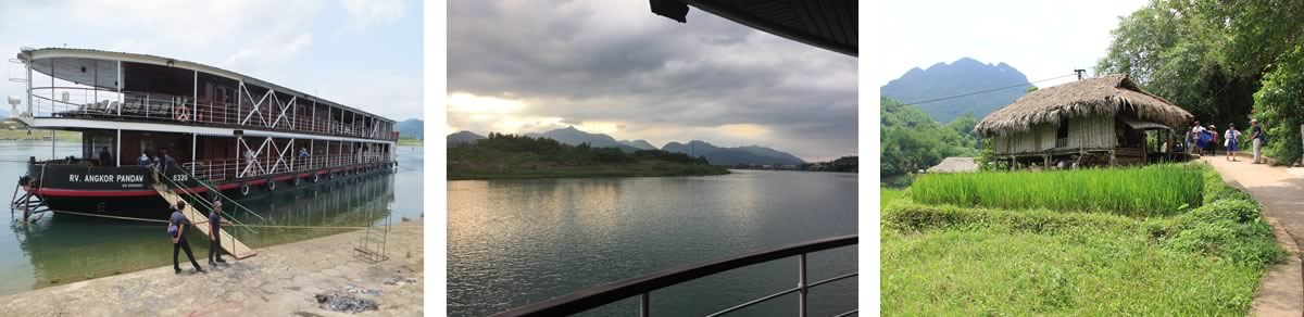Halong Bay and the Red River cruise in Vietnam - Hoa Binh