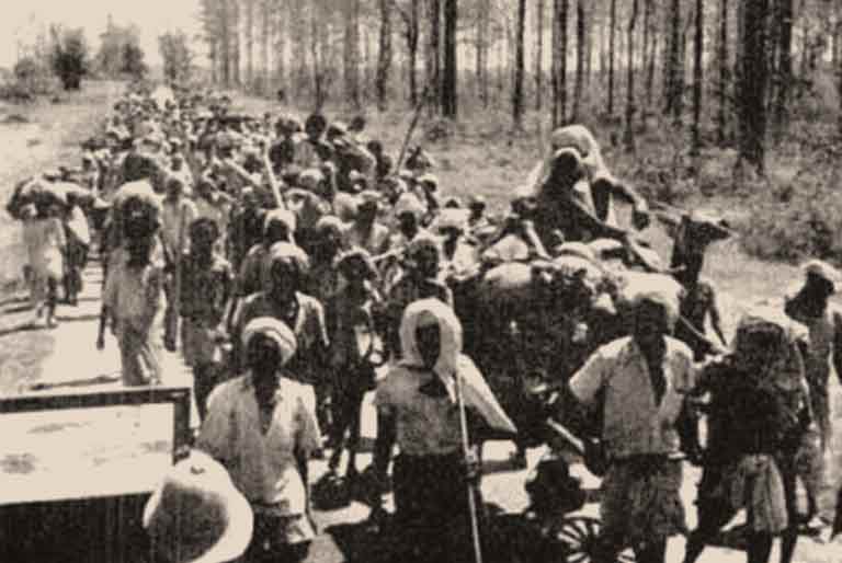 Indian Exodus from Burma, 1942