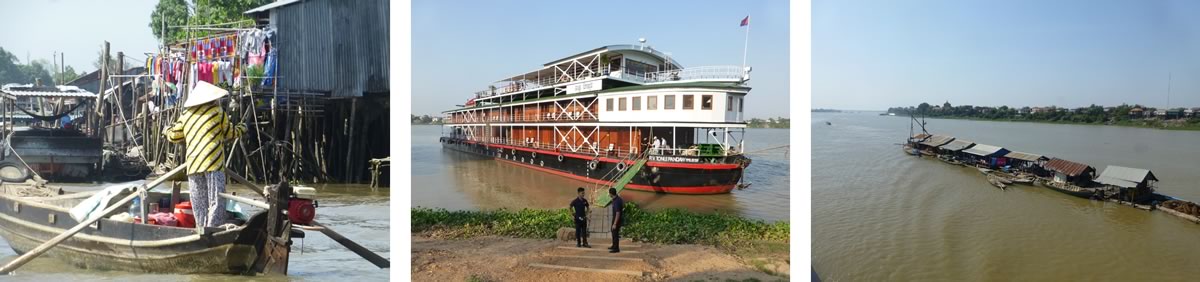 RV Tonle Pandaw river cruise on the Mekong River