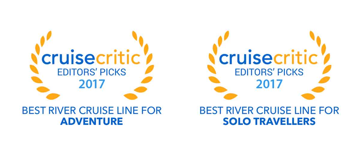 cruisecritic UK Editors' Picks Best River Cruise Line for Adventure and Solo Travellers