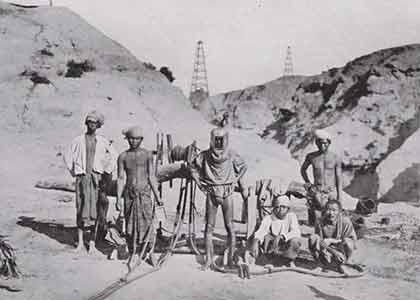 History of oil production in the Irrawaddy valley