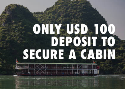 USD100 Deposit To Secure A Cabin