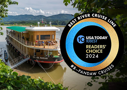 Pandaw named as winner of Best River Cruise Line