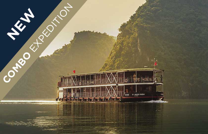 River Cruise itinerary for Halong Bay, Red River & Laos Mekong