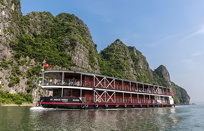 River Cruise itinerary for Halong Bay and Red River