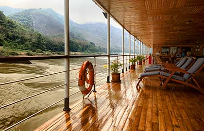River Cruise itinerary for The Laos Mekong
