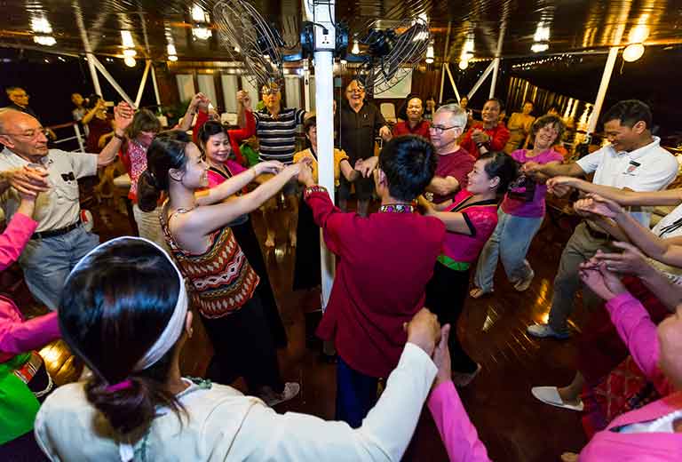 Enjoy a quiet spot to read a book, write your journal or mediate on the spectacular passing landscape