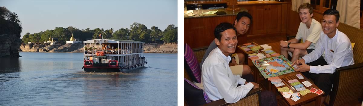 The Irrawaddy River Cruise