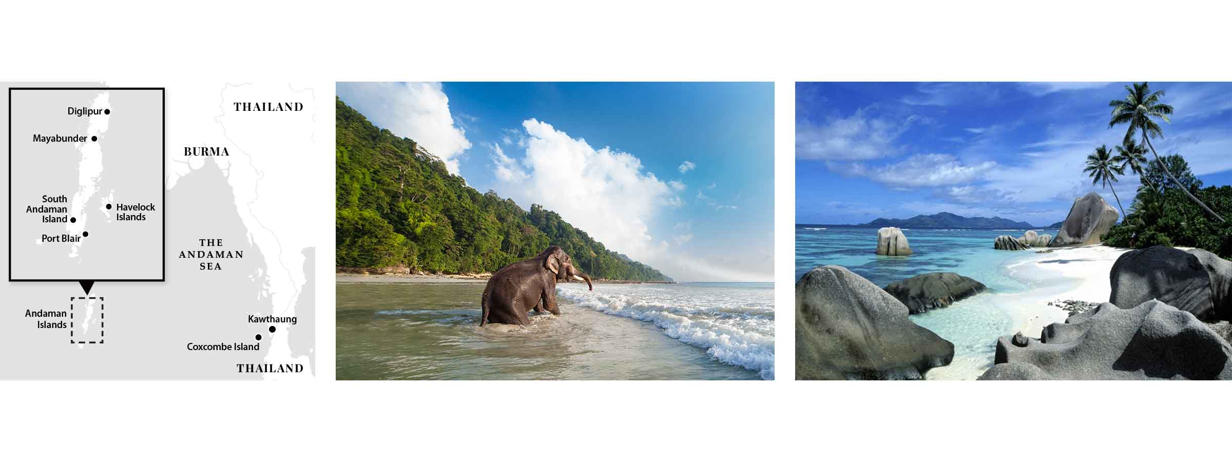 The Andaman Islands in the Mergui Archipelago, Burma