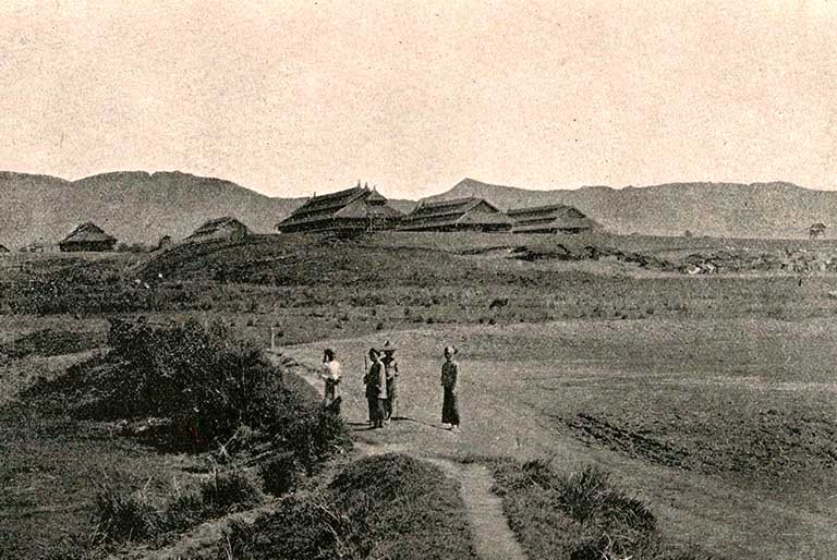 The fort, Bhamo, c 1897