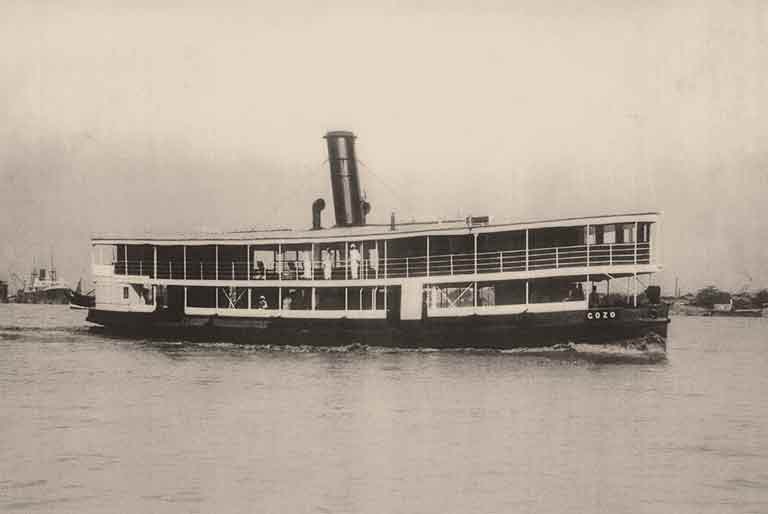 Gozo, a Creek Steamer, built by Denny 1923