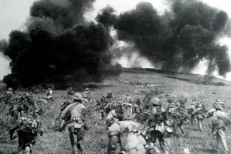 Battle of Dien Bien Phu in 1954