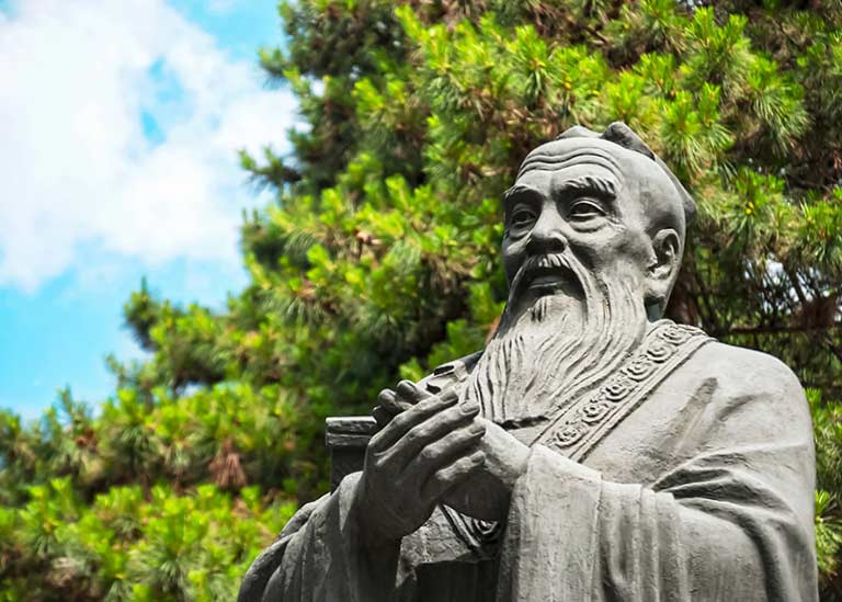 Confucius, the Chinese philosopher
