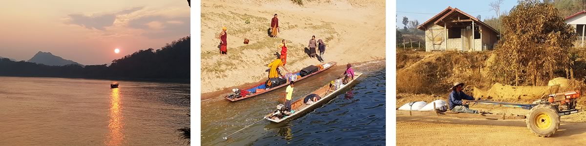 Val Gribble on The Loas Mekong River Cruise