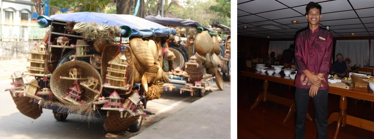 Malcolm and Cath Lister on The Classic Mekong river cruise