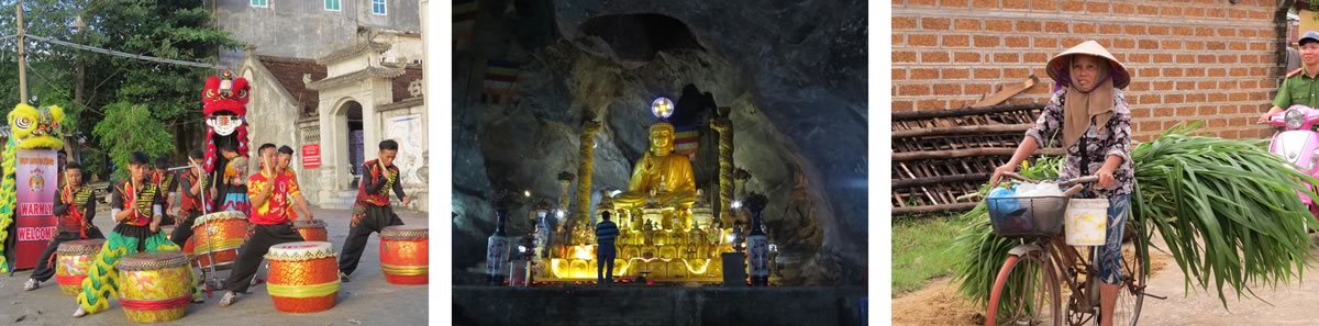 Julie Wheeler on board the RV Angkor Pandaw cruising the Red River and Halong Bay in Vietnam.