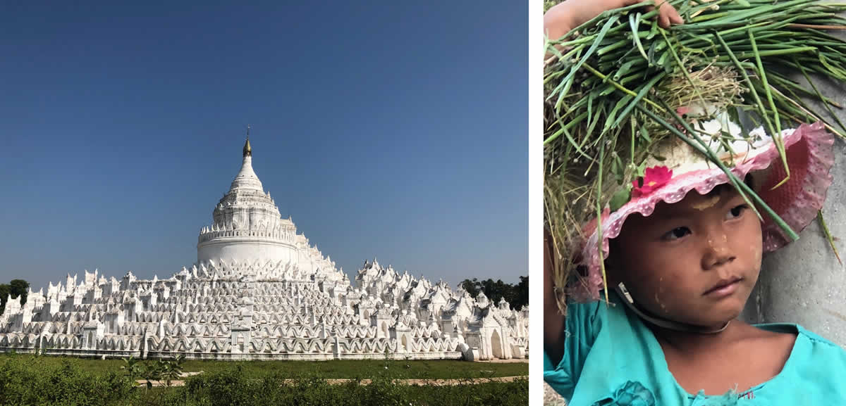 Arlene Wilbers on The Irrawaddy river cruise in October 2018