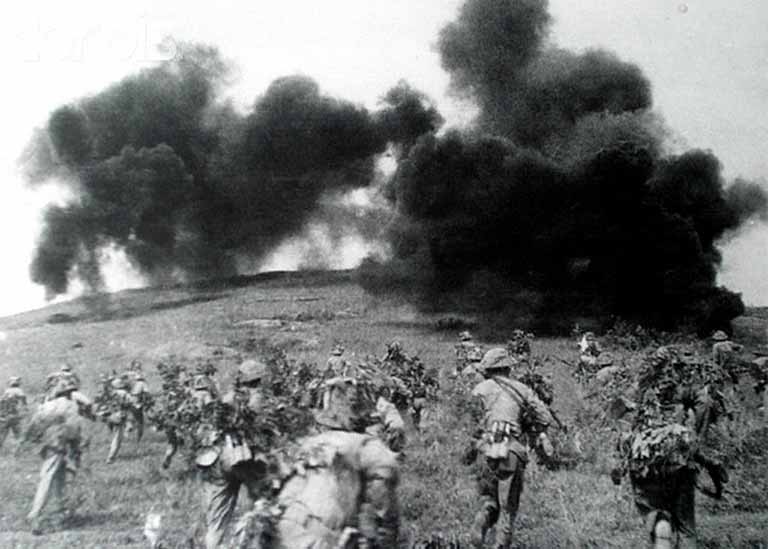 Battle of Dien Bien Phu in 1954