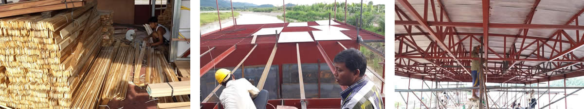 RV Champa Pandaw river cruise ship build 3