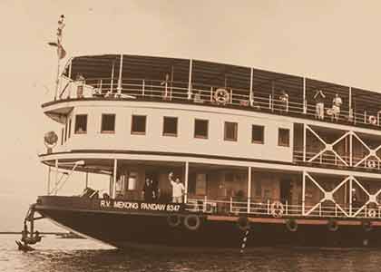 First on the Mekong: Pandaw's inaugural voyage from Saigon to Angkor, 2002 by Barry Broman