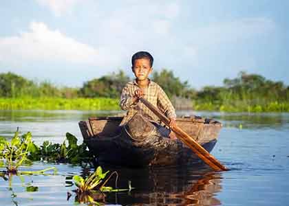 Between land and sea - The Irrawaddy Delta