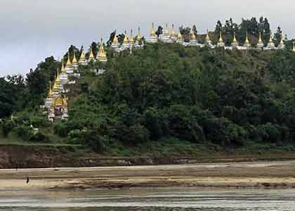 A trip up the River Chindwin, Myanmar