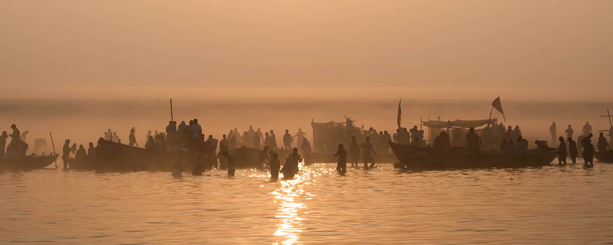 Pandaw People on the Ganges River 2