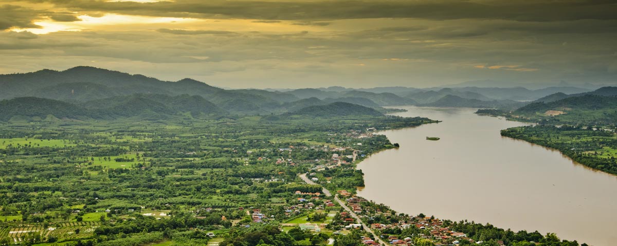 Pandaw Mekong Pandaw sunset 3