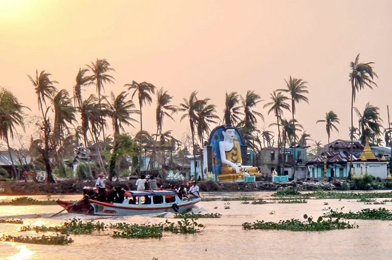 River Cruise itinerary for Pyapon