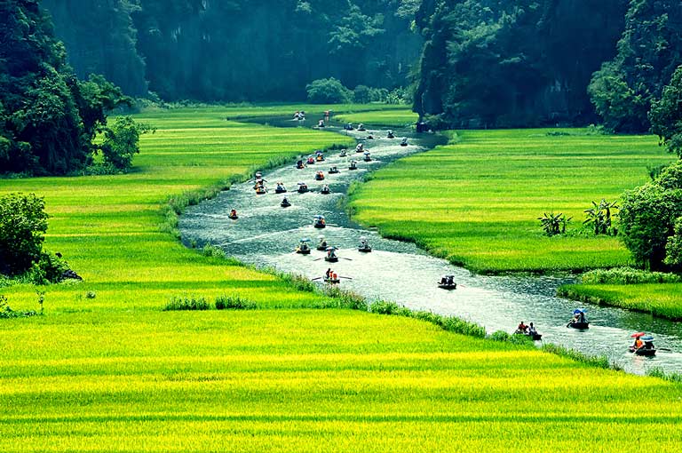 River Cruise itinerary for The Kinh Thay River