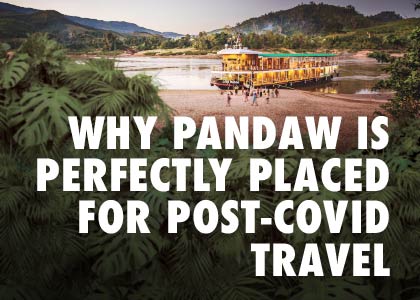 Why Pandaw is perfectly placed for post-covid travel