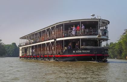 River Cruise itinerary for The Great Irrawaddy Delta
