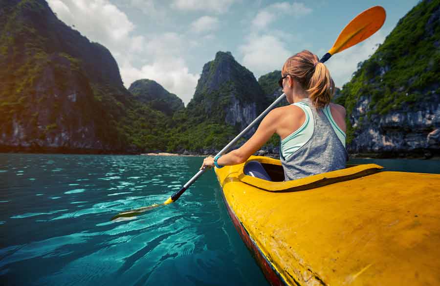 Kayaking