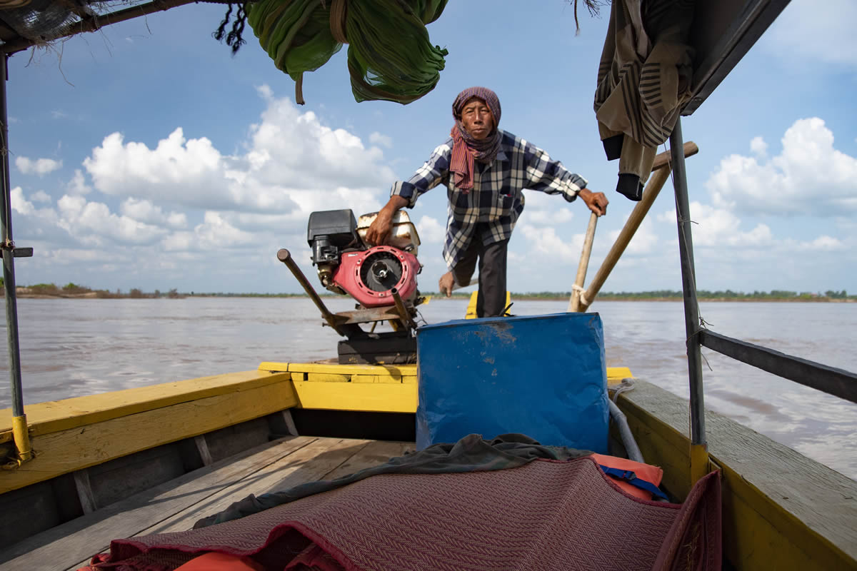 Boat trip off the coast of Koh Trong 