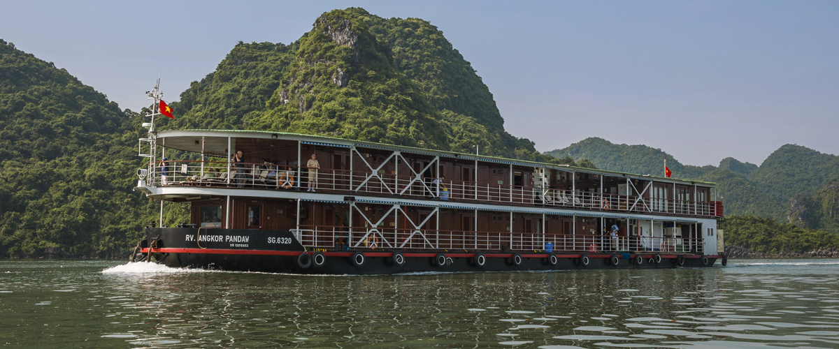 11-day Halong Bay and Red River cruise aboard RV Angkor Pandaw